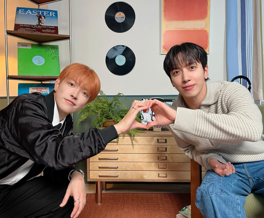 251003 - CNBLUE Twitter Update - Yonghwa w/Ateez Hongjoong