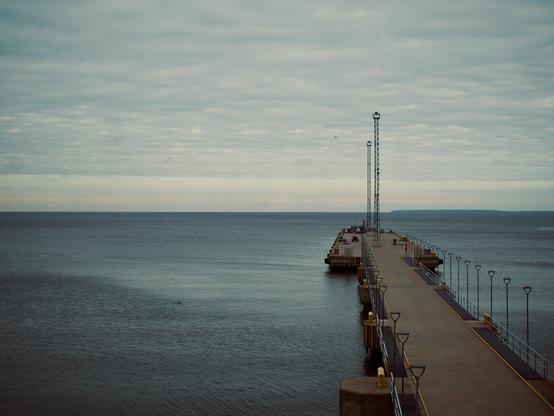 A pier off Tallinn Harbor