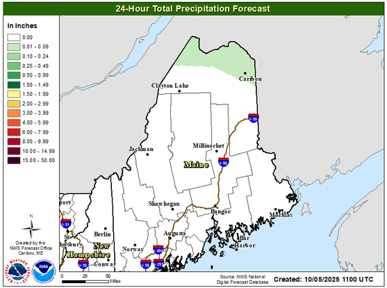 ME Precipitation Outlook