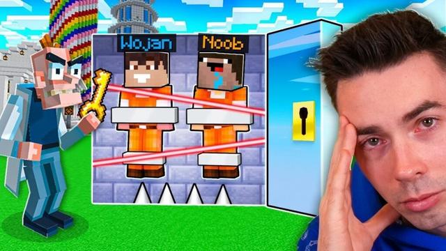 SZALONY NAUKOWIEC Zamknął Nas w NIEMOŻLIWYM WIĘZIENIU ⛓️👮 w Minecraft!