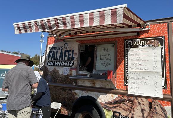 Mamoun’s Falafel on Wheels.