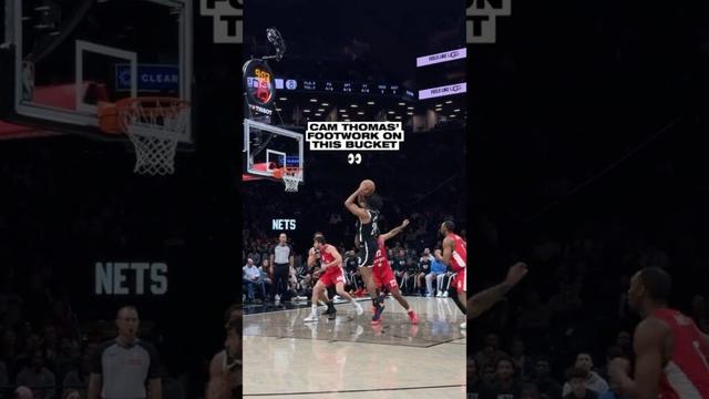Cam Thomas doin' Cam Thomas things 🔥 #nba #brooklynnets #basketball
