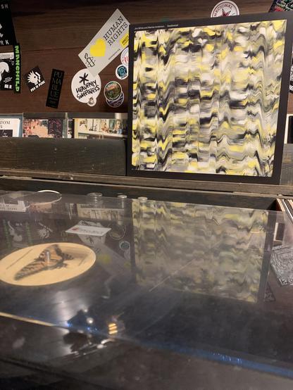 Swallowtail on the turntable