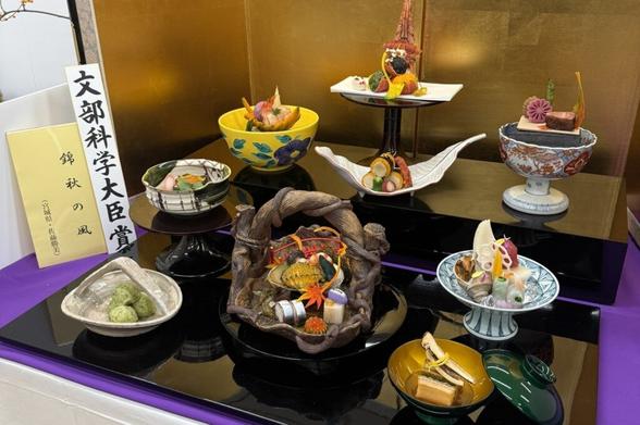 部門最高賞「文部科学大臣賞」を受賞した佐藤勝美（松島一の坊）