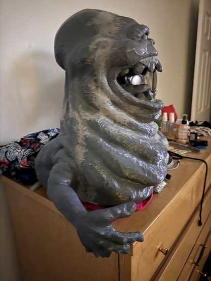 Grey Slimer, day before priming