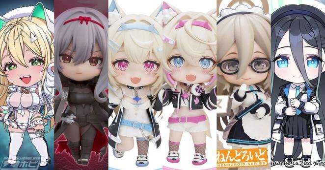 『NIKKE』紅蓮：ブラックシャドウや『ブルアカ』桐藤ナギサ、室笠アカネ、『ホロライブ』フワワ、モココの彩色見本が公開！『ウマ娘』スーパークリークの商品化なども！【ねんどろいどFUNS 2025 Autumn速報レポート②】 | 電撃ホビーウェブ