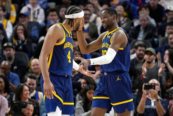 NBA fans react to Moses Moody shining in Warriors preseason opener vs. Lakers, 'Jonathan Kuminga is mad...'