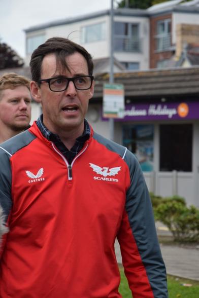 Carmarthenshire Council leader Darren Price in the March