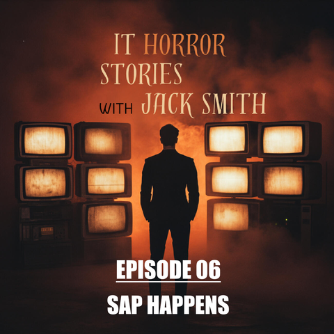 Title screen of Episode 6 - SAP Happens