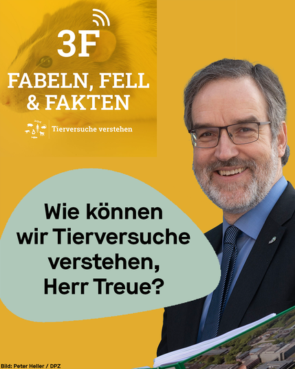 Stefan Treue vom Deutschen Primatenzentrum - Leibniz-Institut für Primatenforschung istr Gast im Podcast von "Tierversuche verstehen"
