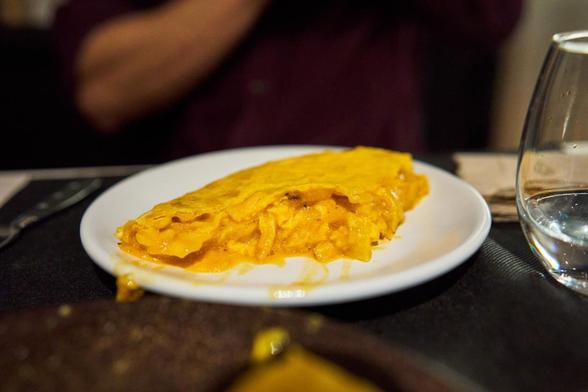 Pincho de tortilla de patata estilo Betanzos en una imagen de archivo. (Getty Images)