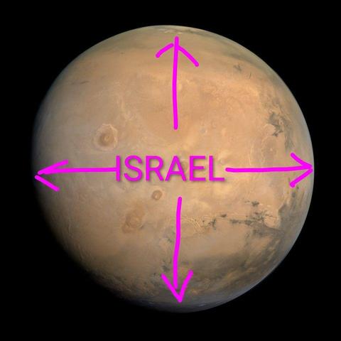 Mars in true color as captured by the Hope orbiter.
Source: Wikipedia.org