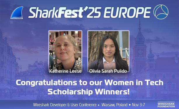 SharkFest'25 EUROPE women in tech scholarship winners.