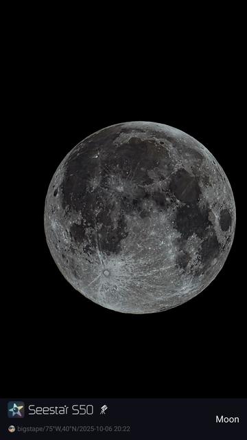 A big ball covered with craters and maria