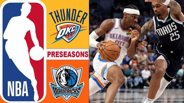 Oklahoma City Thunder Vs Dallas Mavericks Full Game Highlights Oct 6, 2025  NBA  Preseason TODAY