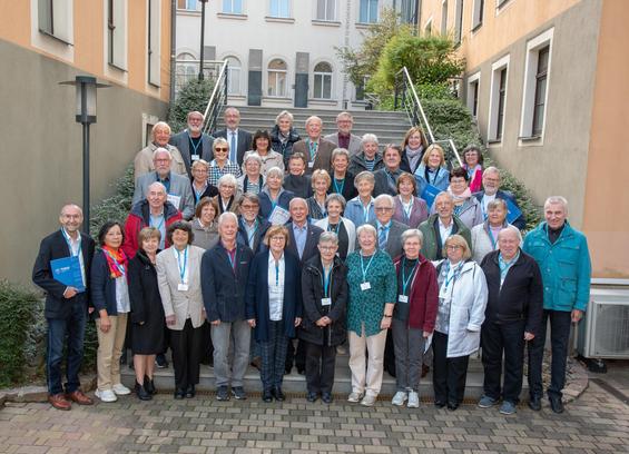 Gruppenbild Goldendes Diplom Chemie 1975 an der TU Bergakademie Freiberg, Foto: N. Weber