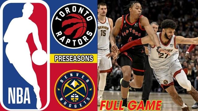 Toronto Raptors Vs Denver Nuggets Full Game 4th-Qtr Oct 6, 2025  NBA  Preseason TODAY