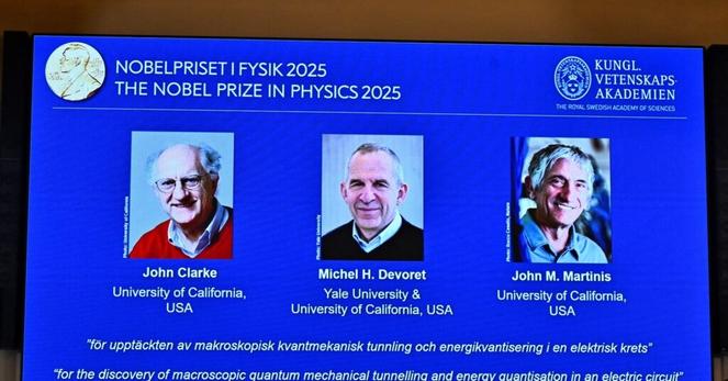 ノーベル物理学賞、米国拠点の3氏に　次世代量子技術に関する研究 | ロイター