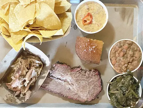 barbecue from hometown bar-b-que in Red Hook, Brooklyn