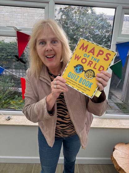 Maps of the World Quiz Bookrecently published by Hardie Grant