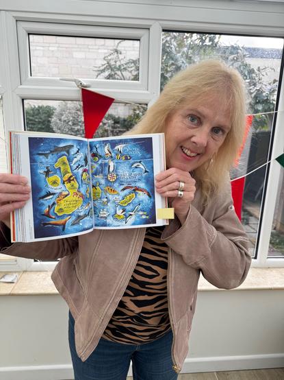 Jane Tomlinson's Galapagos Map in the Maps of the World Quiz Book, recently published by Hardie Grant