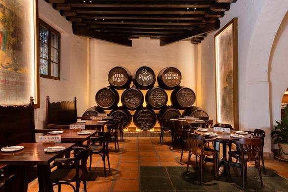 Salón de los Barriles. (SHAKTI DE RACO/Cortesía de El Pimpi)