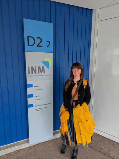 Ania Jacyszyn at the INM in Saarbrücken
