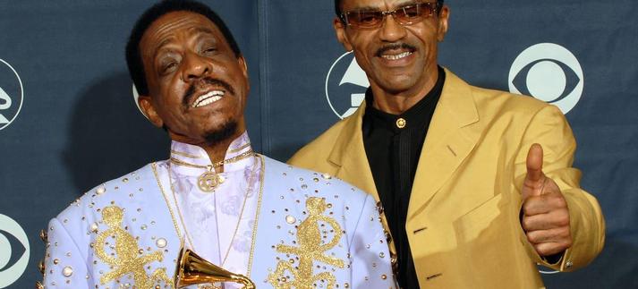 Ike Turner (izquierda) y su hijo Ike Turner Jr. (derecha) en los Grammy 2007 / Bob Riha Jr