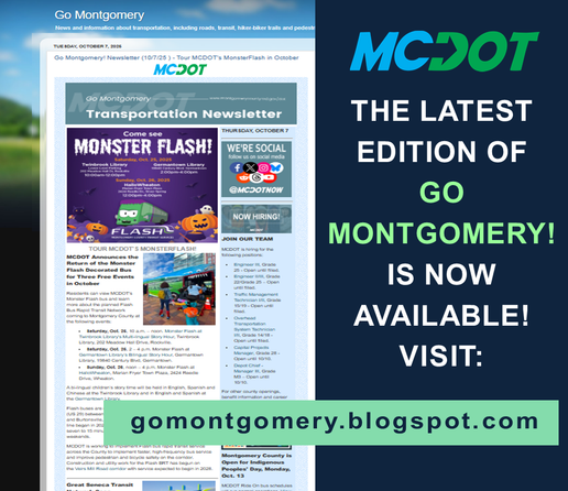 front page of our go montgomery newsletter