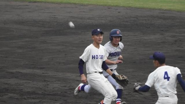 【 野球ルール 】法政二高の頭脳プレー！《 インフィールドフライにし難いフライ 8回裏 》決勝｜法政二 0 - 12 横浜 神奈川県高校野球秋季大会 2025.10.7