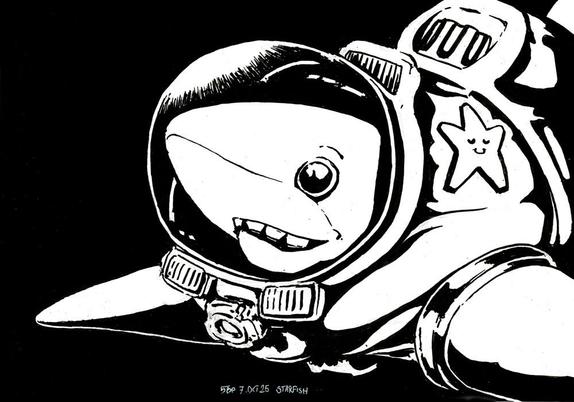 BLÅHAJ iN SPAAAAAAACE!