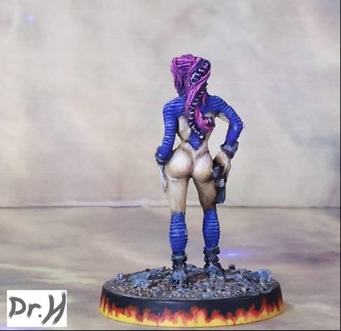 Rear view of the Szalamandra pilot.