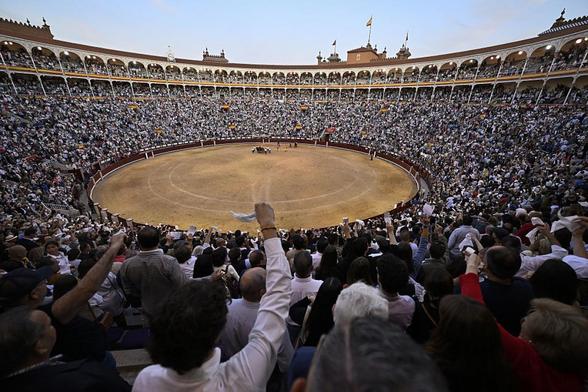 Las Ventas, en un festejo de la última Feria de San Isidro (Anadolu via Getty Images)