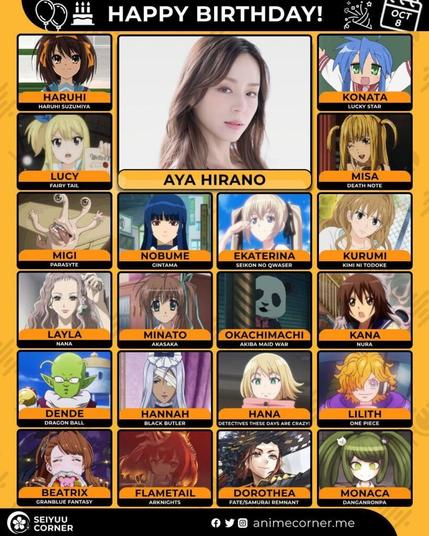 幸せな38歳の誕生日アヤ・フライノ！