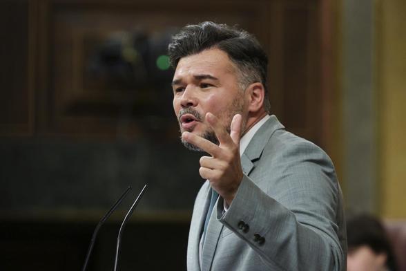 Gabriel Rufián en el Congreso (GTRES)
