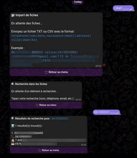 Stalkphish - business fiches