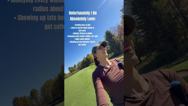 Guilty as charged 🫠 #golf #golfer #golfgirl #girlsgolf #golfswing #golfislife #golflife #progolf