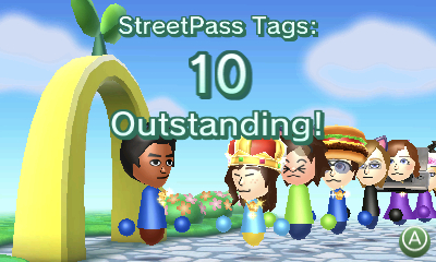 StreetPass Tags: 10. Outstanding!