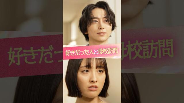 『好きだった人と母校訪問』#ときめき図鑑 #ショートドラマ #大友花恋 #池田匡志 #はなさきじゅりな #西廣竜史