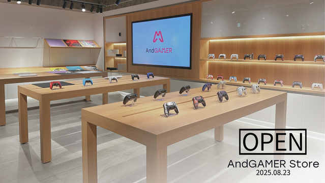 「Void Gaming」「AIM1」の直営店「AndGAMER Store」が渋谷にオープン！ 実機に触れて購入も | GAMERS ZONE