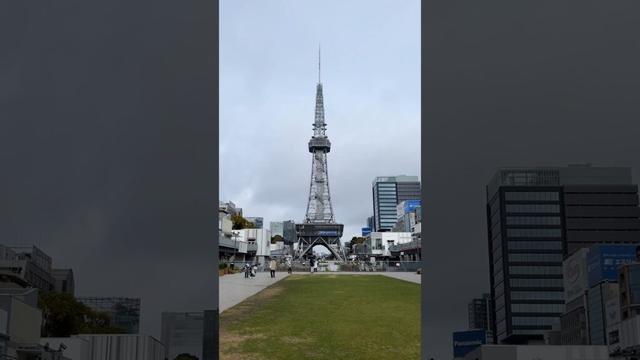 Snowy winter in Nagoya Japan 🇯🇵 Chubu Electric Power MIRAI TOWER 🗼