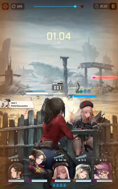 Screenshot showing claire redfield firing a grenade launcher behind cover