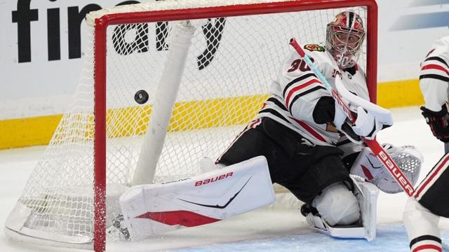Spencer Knight still cheered by Panthers fans, even after trade to Chicago