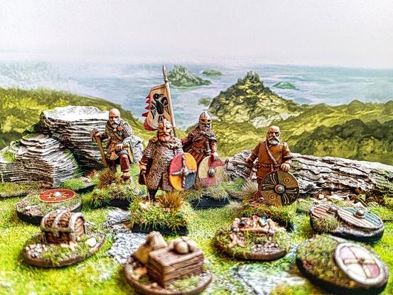 A group of skallaagrim and 'their belongings'