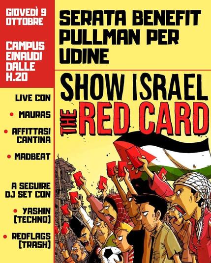 SERATA BENEFIT PULLMAN PER UDINE AL CAMPUS EINAUDI!