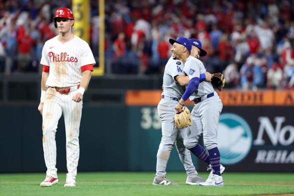 Dodgers' Mookie Betts flying high in NLDS vs Phillies in MLB playoffs