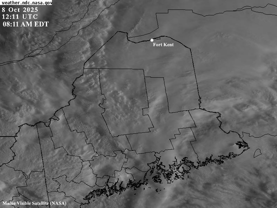 Maine Visible Satellite