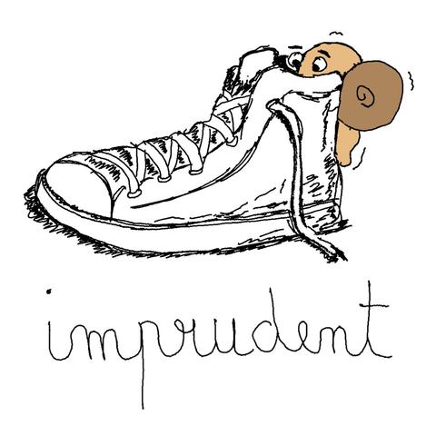 Dessin d'un escargot entrant dans une chaussure