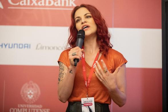 La astronauta Sara García Alonso. (Getty Images)