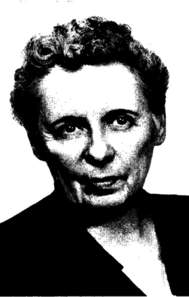 Georgiana Dvorak-Theobald; a middle-aged white woman with short curly hair.
